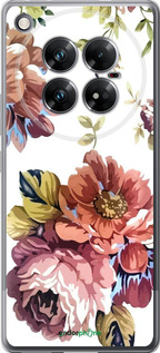 Силиконовый чехол Vintage flowers для Infinix Zero 40 5G - 4333u-3822 изображение 