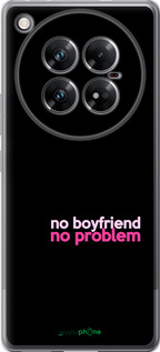 Силиконовый чехол no boyfriend no problem для Infinix Zero 40 5G - 4549u-3822 изображение 