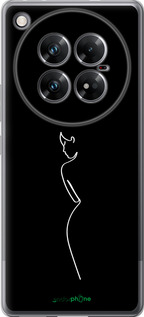 Силиконовый чехол Силуэт1 для Infinix Zero 40 5G - 4590u-3822 изображение 