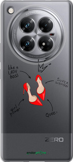 Силіконовий чехол Жінка для Infinix Zero 40 5G - 4599u-3822 изображение 