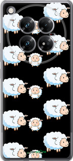Силиконовый чехол Овечки1 для Infinix Zero 40 5G - 4637u-3822 изображение 
