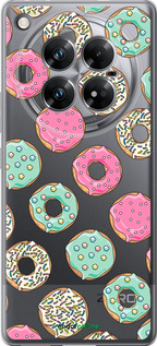 Силиконовый чехол Пончики 1 для Infinix Zero 40 5G - 4657u-3822 изображение 