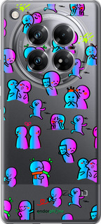 Силіконовий чехол Емоції для Infinix Zero 40 5G - 4736u-3822 изображение 