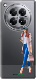 Силиконовый чехол Девушка 1 для Infinix Zero 40 5G - 4751u-3822 изображение 