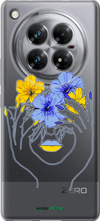 Силиконовый чехол Девушка v4 для Infinix Zero 40 5G - 5276u-3822 изображение 