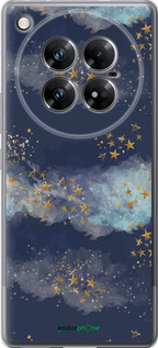 Силиконовый чехол Ночь золотые звезды для Infinix Zero 40 5G - 5421u-3822 изображение 