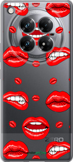 Силиконовый чехол Губы v3 для Infinix Zero 40 5G - 5477u-3822 изображение 