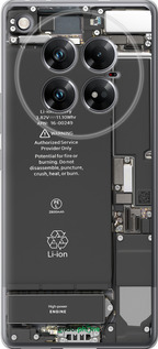 Силиконовый чехол Детали смартфона для Infinix Zero 40 5G - 5487u-3822 изображение 