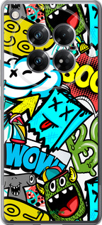 Силиконовый чехол Стикеры v4 для Infinix Zero 40 5G - 5508u-3822 изображение 