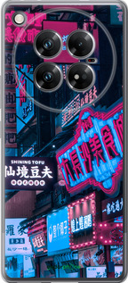 Силиконовый чехол Hong Kong City для Infinix Zero 40 5G - 5536u-3822 изображение 