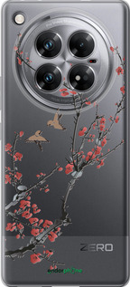 Силиконовый чехол Сакура v2 для Infinix Zero 40 5G - 5538u-3822 изображение 