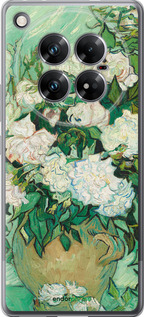 Силиконовый чехол Винсент Ван Гог. Ваза с розами для Infinix Zero 40 5G - 5543u-3822 изображение 