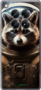 Силиконовый чехол Raccoon austronaut для Infinix Zero 40 5G - 5581u-3822 изображение 