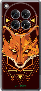Силиконовый чехол Лиса геометрия для Infinix Zero 40 5G - 5607u-3822 изображение 