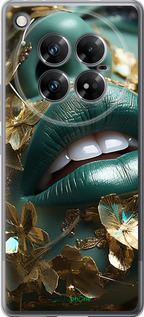 Силиконовый чехол Губы 2 для Infinix Zero 40 5G - 5667u-3822 изображение 