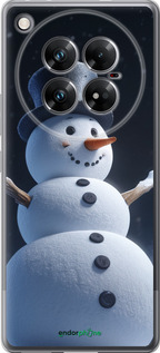 Силиконовый чехол Снеговик для Infinix Zero 40 5G - 5826u-3822 изображение 