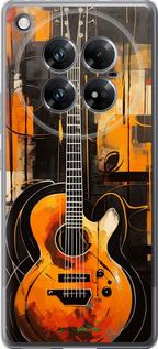Силиконовый чехол Чехол для телефона Оранжевая Гитара для Infinix Zero 40 5G - 5934u-3822 изображение 