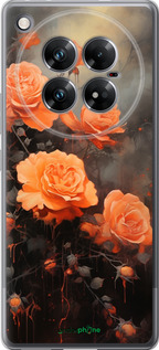 Силиконовый чехол Оранжевые розы для Infinix Zero 40 5G - 5944u-3822 изображение 