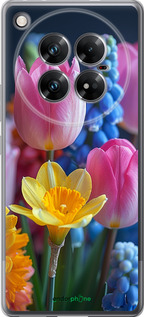 Силіконовий чехол Весняні квіти для Infinix Zero 40 5G - 6058u-3822 изображение 