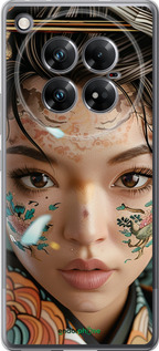 Силиконовый чехол Взгляд души самурая для Infinix Zero 40 5G - 6076u-3822 изображение 