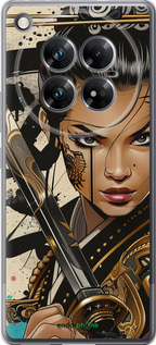 Силиконовый чехол Воительница ветров для Infinix Zero 40 5G - 6077u-3822 изображение 