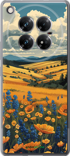 Силиконовый чехол Украинское поле для Infinix Zero 40 5G - 6082u-3822 изображение 