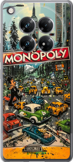 Силиконовый чехол Городской драйв Monopoly для Infinix Zero 40 5G - 6088u-3822 изображение 