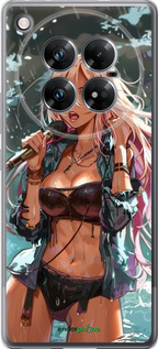 Силиконовый чехол Аниме-звезда под водопадом для Infinix Zero 40 5G - 6121u-3822 изображение 