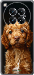 Силиконовый чехол Cocker spaniel на черном фоне для Infinix Zero 40 5G - 6137u-3822 изображение 