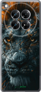 Силіконовий чехол Полум'яний лев для Infinix Zero 40 5G - 6153u-3822 изображение 