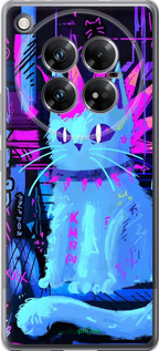 Силиконовый чехол Кот панк для Infinix Zero 40 5G - 6311u-3822 изображение 