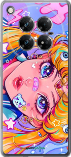 Силиконовый чехол Сейлор Мун 4 для Infinix Zero 40 5G - 6353u-3822 изображение 