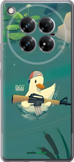 Силиконовый чехол Уточка с автоматом для Infinix Zero 40 5G - 6356u-3822 изображение 