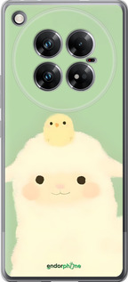 Силиконовый чехол Барашек и ципленок для Infinix Zero 40 5G - 6369u-3822 изображение 