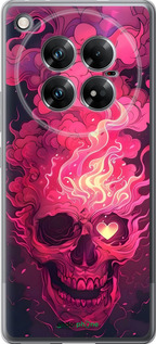 Силиконовый чехол Череп арт для Infinix Zero 40 5G - 6385u-3822 изображение 