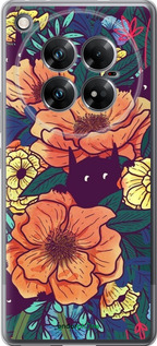 Силиконовый чехол С изображением полевых цветов для Infinix Zero 40 5G - 6419u-3822 изображение 