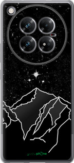 Силиконовый чехол Минималистический горный пейзаж для Infinix Zero 40 5G - 6438u-3822 изображение 