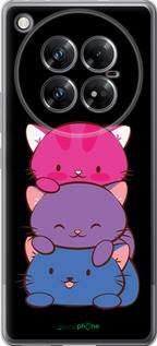 Силиконовый чехол Милые кошки для Infinix Zero 40 5G - 6518u-3822 изображение 