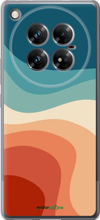 Силиконовый чехол В стиле ретро с волнами для Infinix Zero 40 5G - 6531u-3822 изображение 