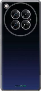 Силиконовый чехол Градиент в тёмно - синем стиле для Infinix Zero 40 5G - 6542u-3822 изображение 