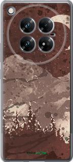 Силиконовый чехол С изображением лунного пейзажа в ночном лесу для Infinix Zero 40 5G - 6546u-3822 изображение 