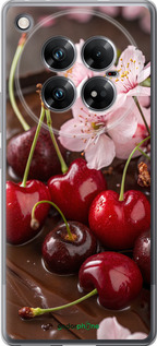 Силиконовый чехол Вишня в шоколаде для Infinix Zero 40 5G - 6698u-3822 изображение 