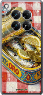 Силиконовый чехол Vintage Sardine Tin Phone для Infinix Zero 40 5G - 6772u-3822 изображение 