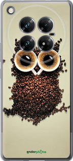 Силиконовый чехол Сова из кофе для Infinix Zero 40 5G - 777u-3822 изображение 