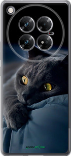 Силіконовий чохол 'Димчастий кіт' для Infinix Zero 40 5G зображення 2