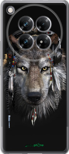 Силіконовий чехол Вовк-меломан для Infinix Zero 40 5G - 875u-3822 изображение 