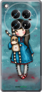 Силиконовый чехол Девочка с зайчиком для Infinix Zero 40 5G - 915u-3822 изображение 