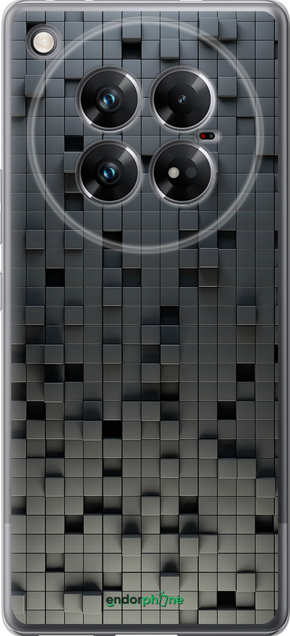 Силіконовий чехол Кубики для Infinix Zero 40 5G - 1061u-3822 изображение 