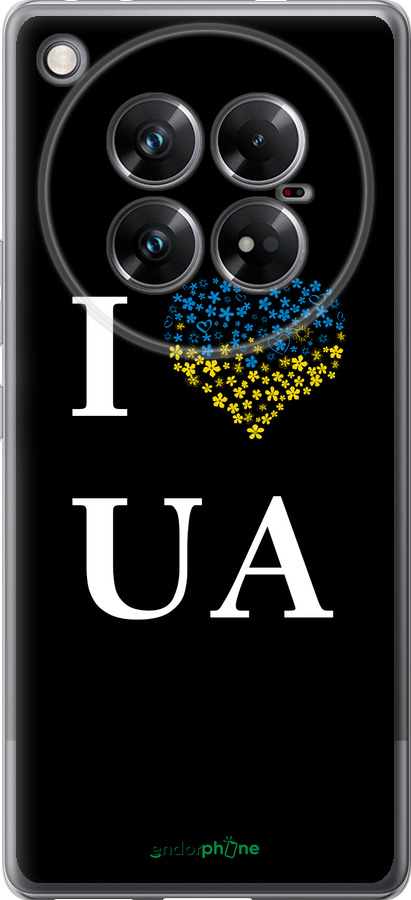 Силиконовый чехол I love UA для Infinix Zero 40 5G - 1112u-3822 изображение 