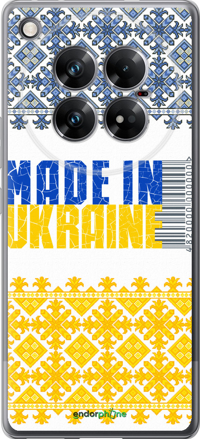 Силиконовый чехол Made in Ukraine для Infinix Zero 40 5G - 1146u-3822 изображение 